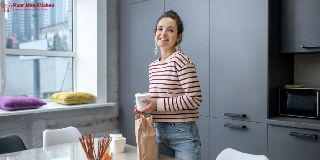 dark gray kitchen cabinets
