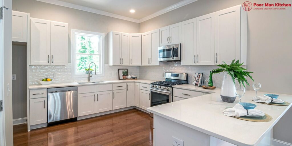 dark gray kitchen cabinets